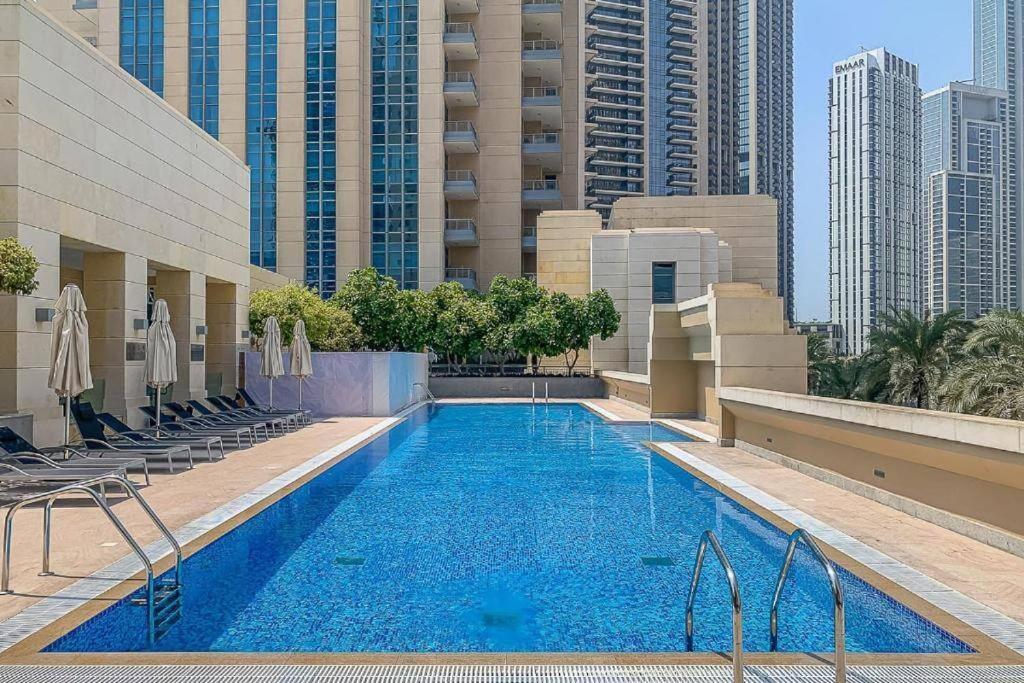 Apartmán Lux 1Br 2 Min To Burj Khalifa Dubaj Exteriér fotografie
