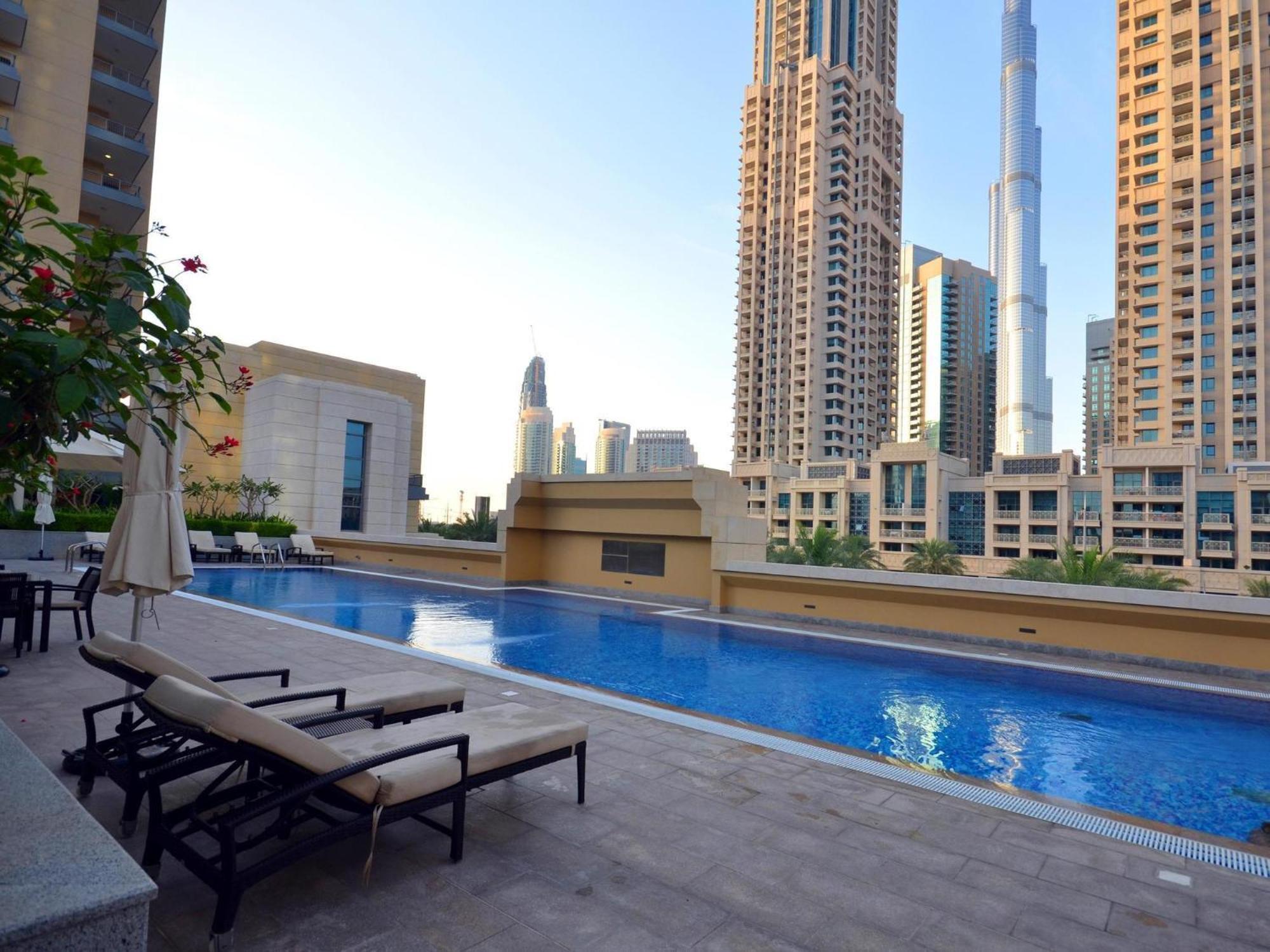 Apartmán Lux 1Br 2 Min To Burj Khalifa Dubaj Exteriér fotografie