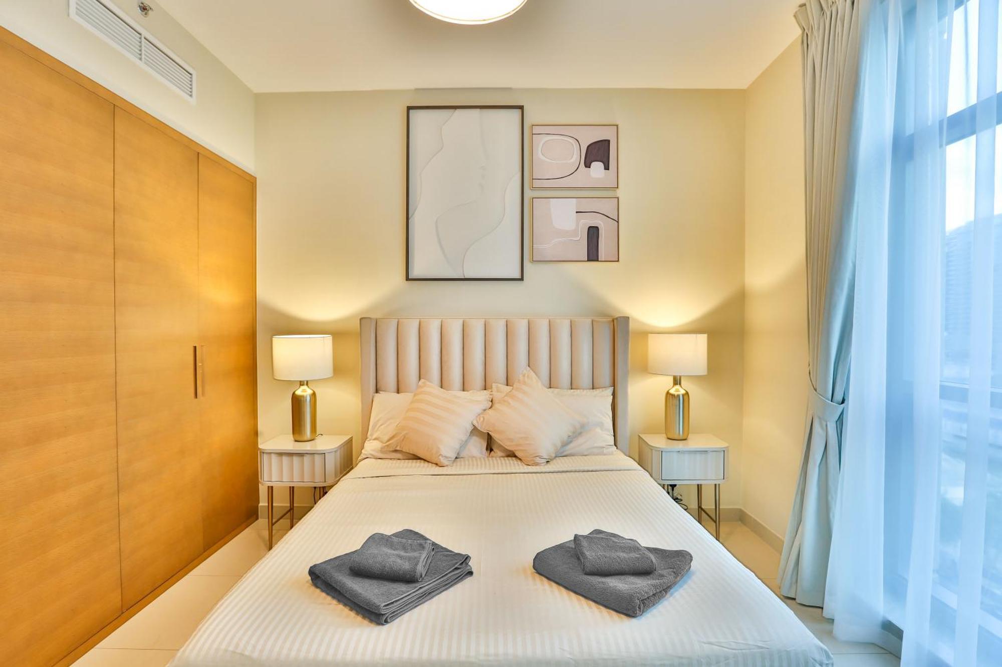 Apartmán Lux 1Br 2 Min To Burj Khalifa Dubaj Exteriér fotografie